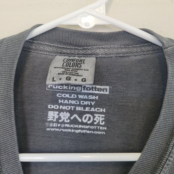 Rucking Fotten Mad Max Fury Road Graphic Tee Size L Japanese Movie Promo - Picture 4 of 6